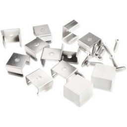 Deko Light 930533 Montageset für D Flex Line 16,0 x 15,0 mm Set de montage acier inoxydable 1 pc(s)