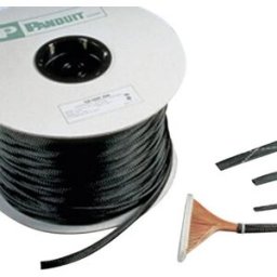 Gaine tressée Panduit SE175P-TR0 noir PET 69.90 à 31.80 mm Marchandise vendue au mètre