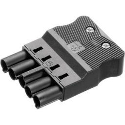 Connecteur dalimentation série (connecteur réseau) AC Adels-Contact AC 166 GSTF/ 525 18004 mâle, droit Nombre total de pôles: 4 + PE 16 A noir 1 pc(s)