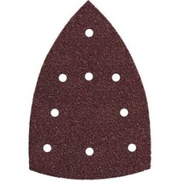 Feuilles abrasives 100 x 150 mm, P 240, 9 trous, à fixation auto-agrippante (SMA) Metabo 635211000