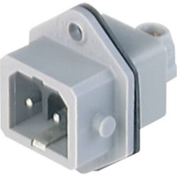 Hirschmann 932 048-106-1 Connecteur dalimentation STASEI embase mâle verticale Nombre total de pôles: 2 + PE 16 A gris 1 pc(s)