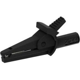 Electro PJP 5002-IEC-d4-CD1-N Pince crocodile noir Plage de serrage max.: 9 mm Longueur: 51 mm 1 pc(s)