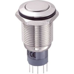 Interrupteur antivandalisme TRU COMPONENTS LAS2GQF-11Z/N/P 701978 250 V/AC 3 A 1 x On/On à accrochage 1 pc(s)