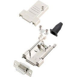 encitech DTSL09-LJSRG-T-HDS15-W-K 6355-8041-11 Kit embase SUB-D femelle 180 ° Nombre de pôles: 15 fût à souder 1 pc(s)
