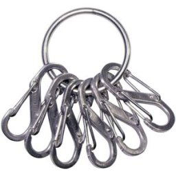Porte-clé NITE Ize NI-KRGS-11-R3 argent 1 pc(s)