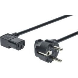 Cordon électrique Digitus alimentation 1.80 m noir