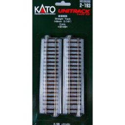 (H0) Kato Unitrack 2-193 Rail droit 149 mm 2 pc(s)