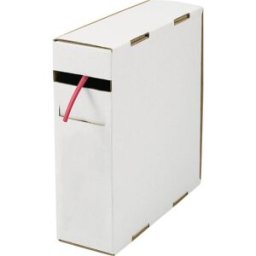 TRU COMPONENTS 1570156 Gaine thermorétractable sans colle rouge 6 mm 3 mm Taux de retreint:2:1 10 m