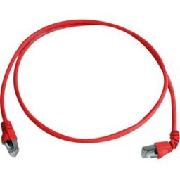 Telegärtner 100008289 RJ45 Câble réseau, câble patch CAT 6a S/FTP 2.00 m rouge ignifuge, sans halogène 1 pc(s)