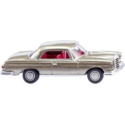 Wiking 014604 H0 Modèle réduit de voiture particulière Mercedes Benz 250 se Coupé, gris-métal