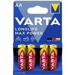 Pile LR6 (AA) alcaline(s) Varta 4706101404 LONGLIFE Max Power AA Bli 4 2900 mAh 1.5 V 4 pc(s)