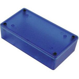 Boîtier universel Hammond Electronics 1591XXDTBU ABS bleu (transparent) 152 x 82 x 50 1 pc(s)