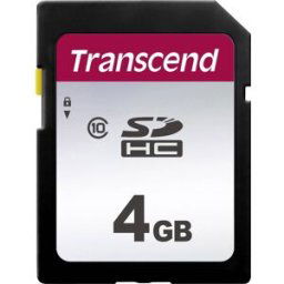 Carte SDHC 4 GB Transcend Premium 300S TS4GSDC300S Class 10, UHS-I, UHS-Class 1 1 pc(s)