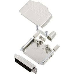 TRU COMPONENTS TCDPPK25MHDP44K 7709892 Kit embase SUB-D mâle 180 ° Nombre de pôles: 44 fût à souder 1 pc(s)