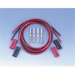 VOLTCRAFT MS 4041/2*1 Set de cordons de mesure Banane mâle 4 mm Banane mâle 4 mm 1.00 m noir, rouge 1 set
