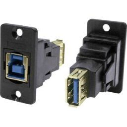 Adaptateur/prolongateur, embase femelle Port USB type A - port USB type B CP30606NX Cliff Contenu: 1 pc(s)