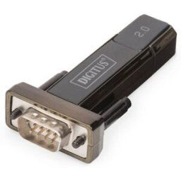 Digitus USB 2.0, série Adaptateur [1x USB 2.0 type A mâle - 1x SUB-D mâle 9 pôles] DA-70167 0.80 m contacts dorés