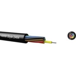 Kabeltronik LiYY Câble de commande 10 x 0.50 mm² noir 95102009 Marchandise vendue au mètre