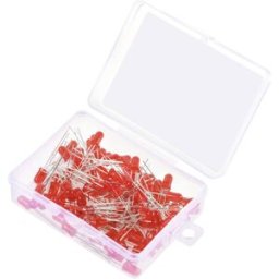 TRU COMPONENTS LED rouge rond 5 mm 420 mcd 30 ° 20 mA 1.8 V, 2.4 V