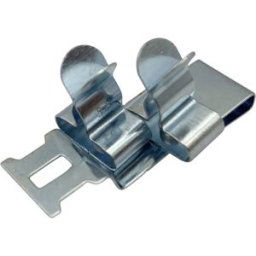 TRU COMPONENTS Clip de blindage Ø max. des bornes 8 mm Acier à ressort 1 pc(s)