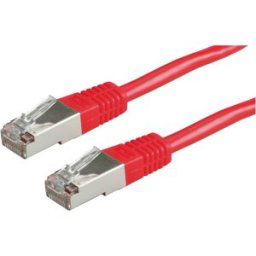 Roline 21.15.0141 RJ45 Câble réseau, câble patch CAT 5e F/UTP 2.00 m rouge (clair) 1 pc(s)