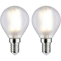 Paulmann 28789 LED CEE F (A - G) E14 4.5 W blanc chaud (Ø x H) 45 mm x 78 mm 2 pc(s)