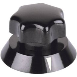 Tête de bouton rotatif Mentor 320.621 avec pointeur noir (Ø x H) 21 mm x 16 mm 1 pc(s)