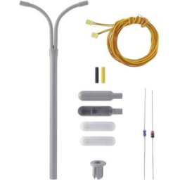 Viessmann Modelltechnik H0 Réverbère en col de cygne double kit 6723 1 pc(s)
