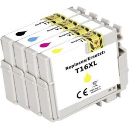Renkforce Encre remplace Epson 16XL, T1636, T1631, T1632, T1633, T1634 compatible pack bundle noir, cyan, magenta, jaune RF-5718868