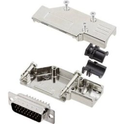 Kit embase SUB-D mâle Nombre de pôles: 26 encitech DCMR-FK-15-HDP26-K 6355-0066-02 90 ° fût à souder 1 set