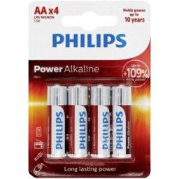 Philips Power LR6 Pile LR6 (AA) alcaline(s) 1.5 V 4 pc(s)
