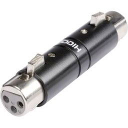 Adaptateur XLR Hicon HI-X3X3-FF XLR femelle - XLR femelle 1 pc(s)