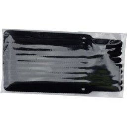 Collier de serrage auto-agrippant TRU COMPONENTS 800-330-Bag 1586415 pour grouper partie velours et partie agrippante noir 10 pc(s)