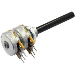 OMEG PC2G20BU CEBS F1 L:50 B47K PC2G20BU CEBS F1 L:50 B47K Potentiomètre rotatif stéréo 0.2 W 47 kΩ 1 pc(s)