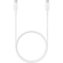 Samsung de téléphone portable Cordon [1x USB-C® mâle - 1x USB-C® mâle] 1.00 m USB-C® Avec fonction de rechargement rapide