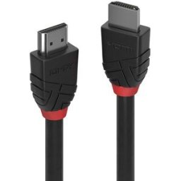 Câble de raccordement LINDY HDMI Fiche mâle HDMI-A, Fiche mâle HDMI-A 3.00 m noir 36473 4K UHD Câble HDMI