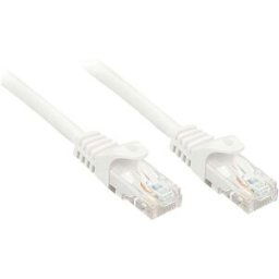 LINDY 48203 RJ45 Câble réseau, câble patch CAT 6 U/UTP 2.00 m blanc 1 pc(s)