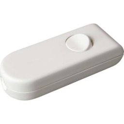 interBär 8093-208.01 Interrupteur pour câble souple blanc, rouge 1 x Off/On 2 A 1 pc(s)