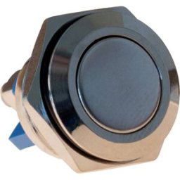 Joy-it Button16C-01 Button16C-01 Bouton-poussoir 250 V 3 A à rappel (Ø x L) 16 mm x 19.20 mm IP65 1 pc(s)
