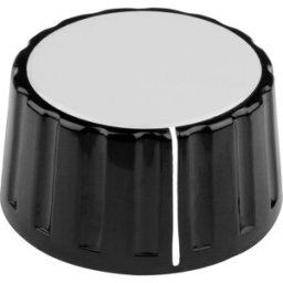 Tête de bouton rotatif Mentor 334.8 noir (Ø x H) 36 mm x 18.5 mm 1 pc(s)