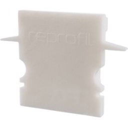 Deko Light 979070 Endkappe H-ET-02-12 Set 2 Stk, Weiß Capuchon dextrémité pour profilé plastique (L x l x H) 27 x 6 x 20 mm 1 pc(s)