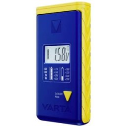Varta Testeur de piles LCD Battery Test plage de mesure (testeur de pile) 1,2 V, 1,5 V, 3 V, 9 V batterie, pile 00893 101 111