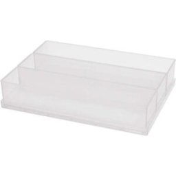raaco Insert de coffret de rangement (L x l x H) 238 x 168 x 47 mm Nombre de compartiments: 3 Contenu 1 pc(s)