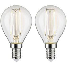 Paulmann 28857 LED CEE F (A - G) E14 2.7 W blanc chaud (Ø x H) 45 mm x 81 mm 2 pc(s)