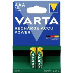 Varta RECH.AC.Power AAA800mAh BLI2 Pile rechargeable LR3 (AAA) NiMH 800 mAh 1.2 V 2 pc(s)