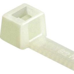 HellermannTyton 111-03419 T30L-PA66-NA-C1 Serre-câble 190 mm 3.50 mm naturel stabilisé à la chaleur 100 pc(s)