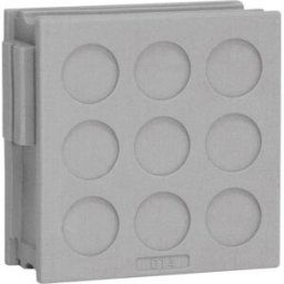 Passe-câbles Icotek DT 4 41530 Ø max. des bornes 9.5 mm Elastomère gris 1 pc(s)