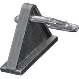 TRU COMPONENTS End connection plate 3030 TC-10493216 Support plastique, acier galvanisé 1 pc(s)