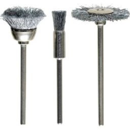 kwb Jeu de brosses à fil, 3 pièces, fil dacier HSS, ondulé 518000 3 pc(s)