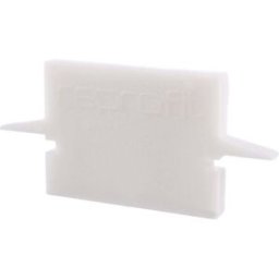 Deko Light 979040 Endkappe H-ET-01-10 Set 2 Stk, Weiß Capuchon dextrémité pour profilé plastique (L x l x H) 25 x 6 x 12 mm 1 pc(s)